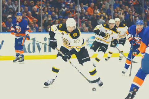 Boston: Billet til Boston Bruins ishockeykamp i TD Garden