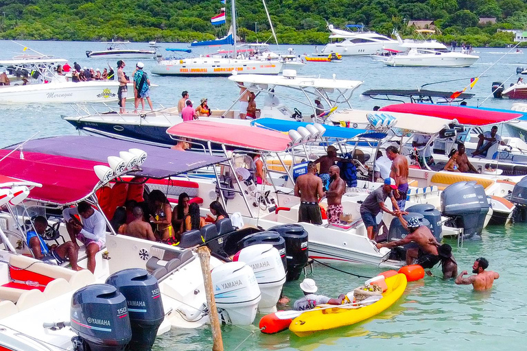 Cartagena: 1-dniowa wycieczka łodzią na 4 wyspy i karaibski lunch