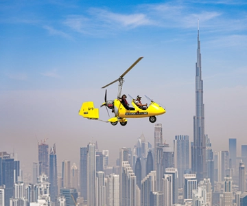 Dubai: Gyrocopter Introductory Flight