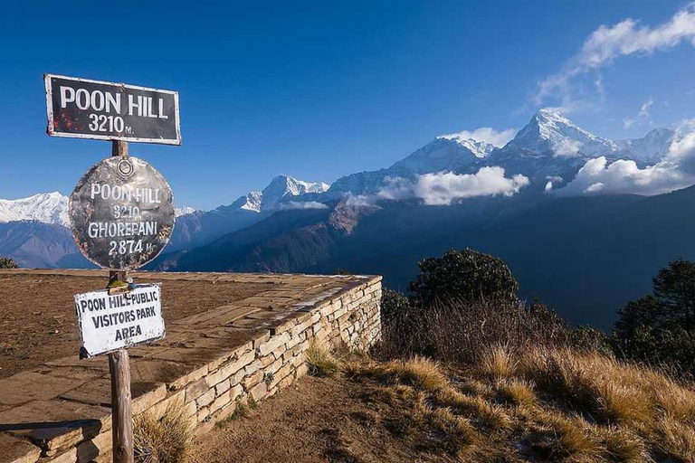 Pokhara : Voyage privé de 3 jours de trekking à Ghorepani Poon Hill