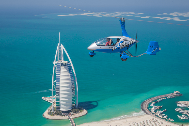 Dubai: introductievlucht gyrocopter