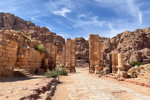 Desde Tel Aviv: Excursión guiada de un día a Petra con almuerzo