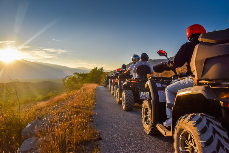 From Split: Cetina Family Quad Tour with Picnic Single Rider