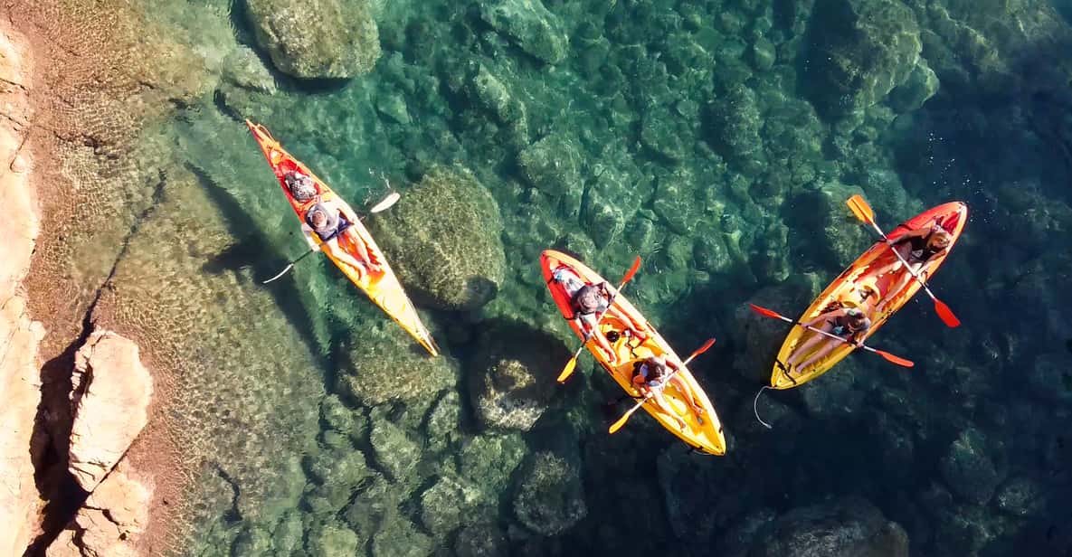 Afbeelding 6 van Barcelona: Costa Brava kajakken, snorkelen & klifspringen & lunch