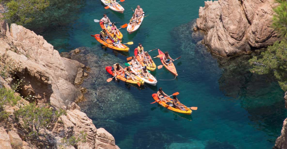 Afbeelding 8 van Barcelona: Costa Brava kajakken, snorkelen & klifspringen & lunch