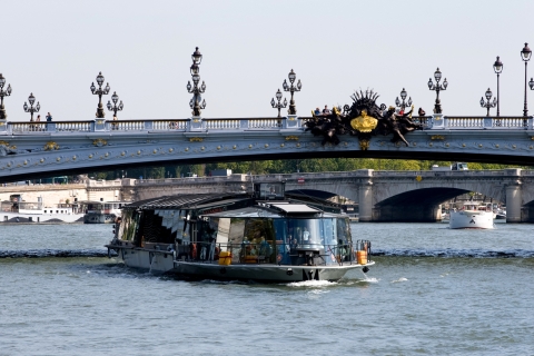 Paryż: Lunch Cruise i Sightseeing Bus Tour z LondynuKlasa standardowa na Eurostar
