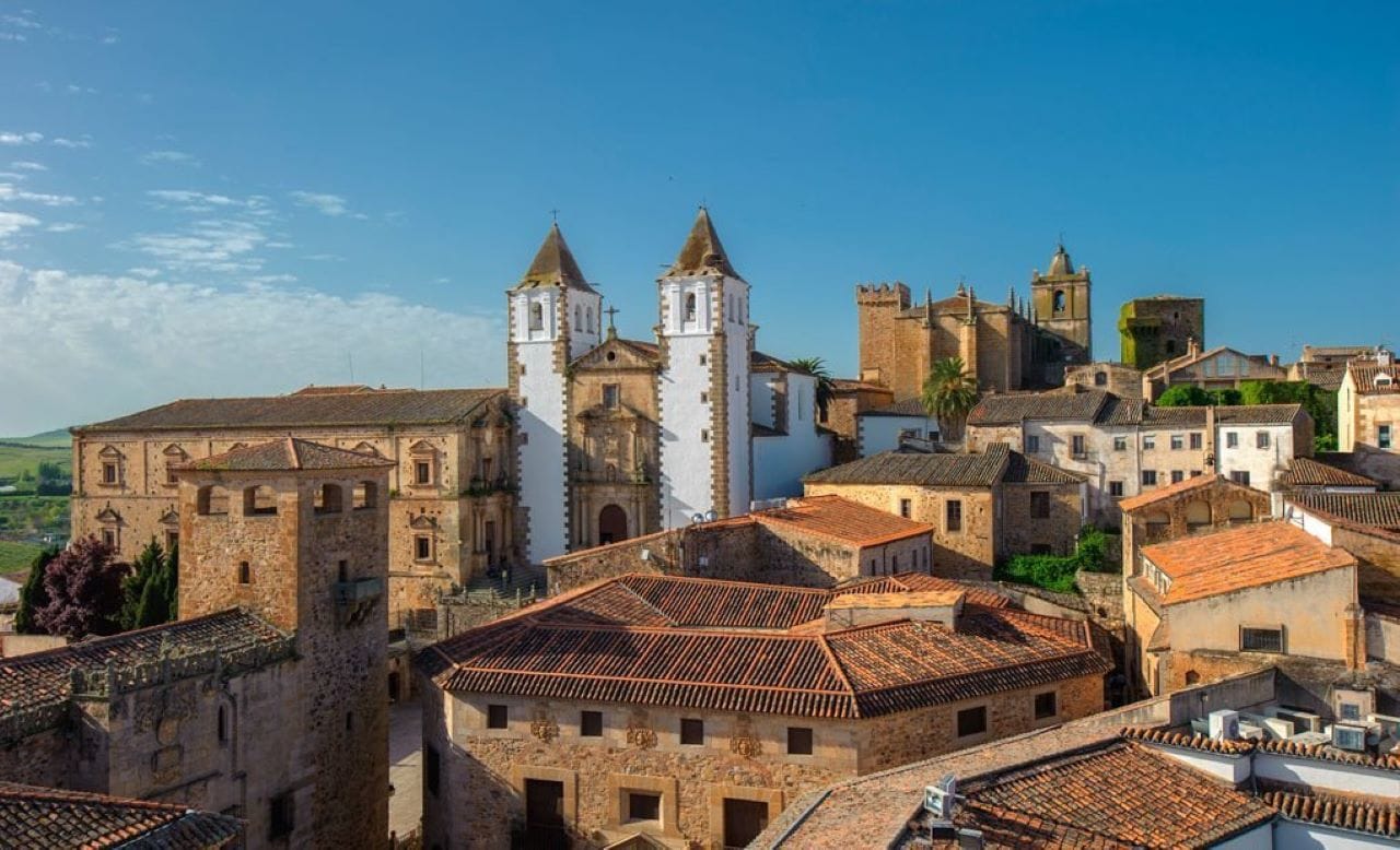 Caceres: Stadt-Highlights Privat geführter Rundgang