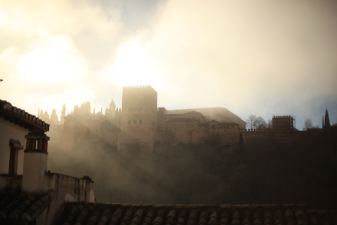 Granada: Highlights &amp; Viewpoints eBike-tur med Tapas-pausPrivat rundtur på spanska