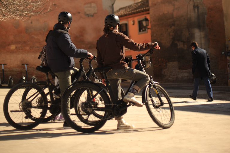 Granada: Highlights & Viewpoints eBike Tour with Tapas Break Private tour in French