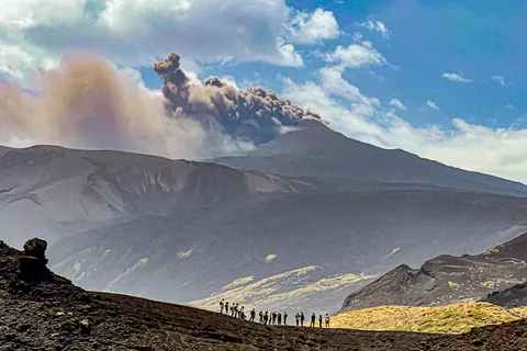 Etna: Trekking dei crateri dell'eruzione del 2002