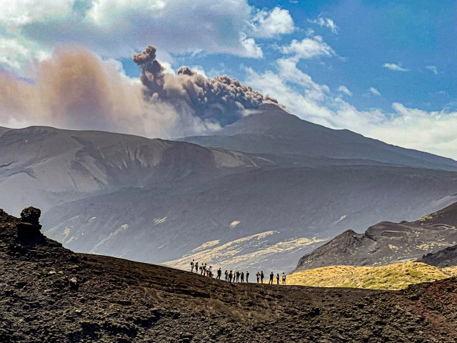 Visit Etna Craters of the 2002 Eruption Trekking Experience in Taormina