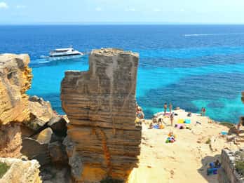 Depuis Trapani : Croisière vers Favignana et Levanzo avec déjeuner.