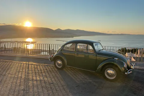 Athènes : Visite photographique de la Riviera à bord d'une coccinelle Volkswagen d'époque