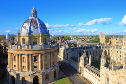From London: Oxford by Rail and Hop-On Hop-Off Bus Tour