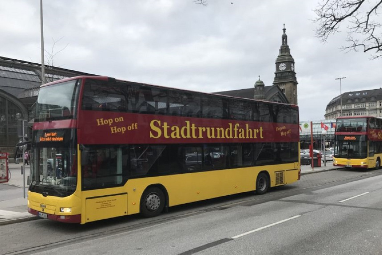 Hop-On/Hop-Off Stadtrundfahrt incluído. 1 Std HafenrundfahrtHop on/Hop off Stadtrundfahrt + 1-stündige Hafenrundfahrt