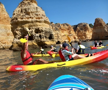 Benagil Cave: Guided Kayak Tour with Caves and Cliffs