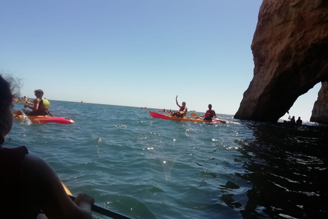 Benagil Cave: Guided Kayak Tour with Caves and Cliffs Benagil Beach: Guided Kayak Tour with Caves and Cliffs