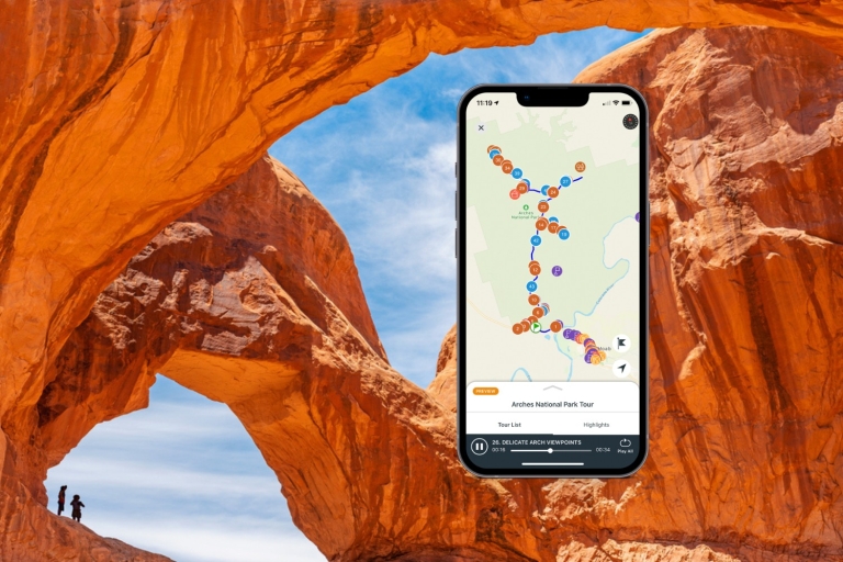 Arches National Park: Driving Tour mit Audio Guide