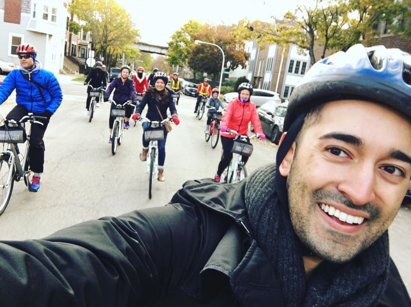 Chicago : Westside Food Tasting Bike Tour avec guide