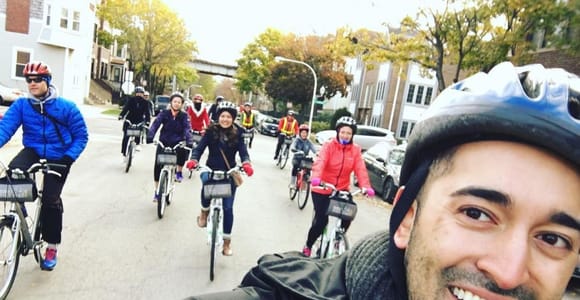 Chicago: Westside Food Tasting Bike Tour mit Guide