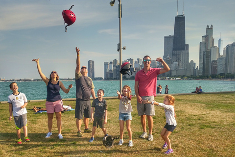 Chicago: Downtown Family Food Tour per fiets met SightseeingStandaard rondleiding