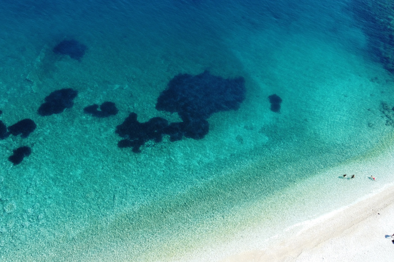 Clare: Excursión en lancha rápida por la isla de Sazan y Karaburun y buceo con tuboVerano 2026 KZ