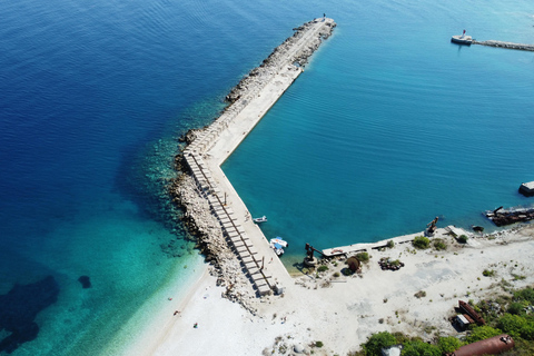 Clare: Excursión en lancha rápida por la isla de Sazan y Karaburun y buceo con tuboVerano 2026 KZ