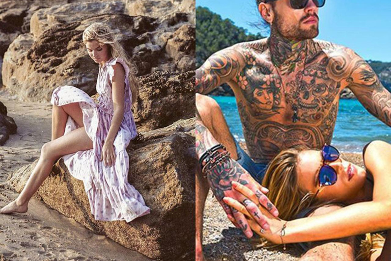 IBIZA Amatörfotografering med en professionell fotograf