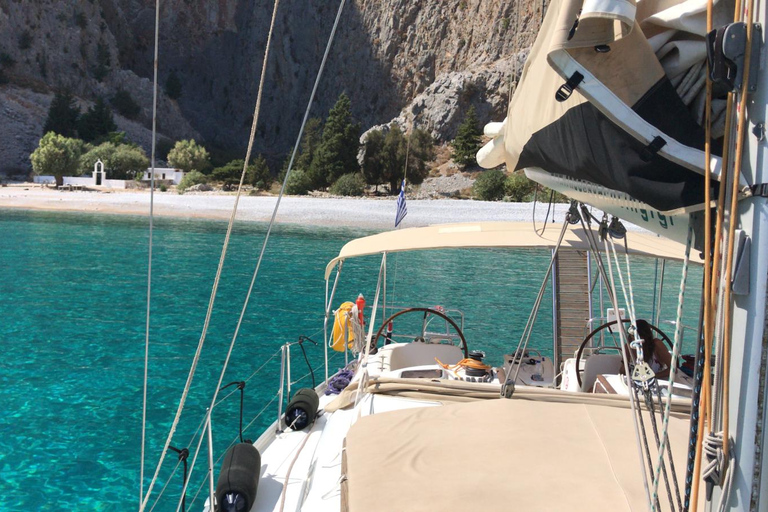 Rhodes: excursion en voilier à la baie des thermes de Kallithea