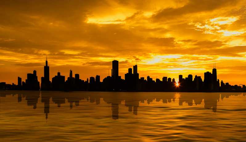 Chicago: crociera romantica al tramonto di 1,5 ore