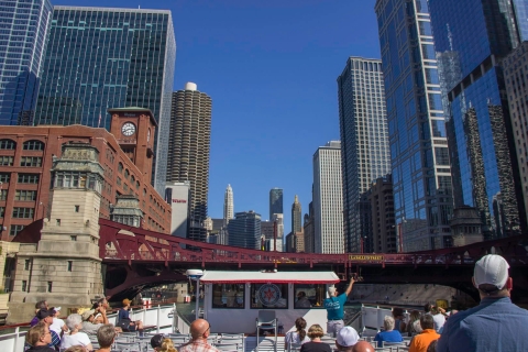 Chicago River: 1,5 uur durende architectuurcruise met gids