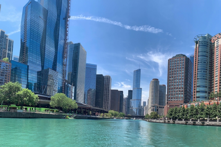 Chicago River: 1,5 uur durende architectuurcruise met gids