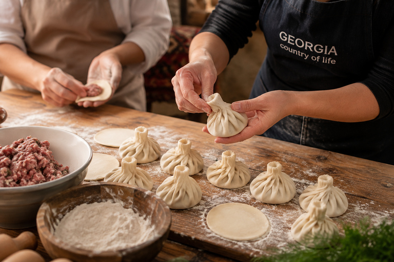 Tbilisi: Intimate Family Cooking Class with Wine & Feast