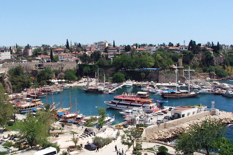 Visite de la ville d'Antalya : 2 chutes d'eau et téléphérique (visite privée)