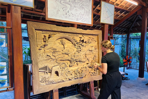 Hoi An: 3-Hour Wood Carving Class with Local Artist