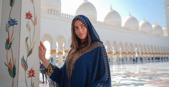 Von Dubai: Abu Dhabi City Sightseeing & Scheich-Zayid-Moschee