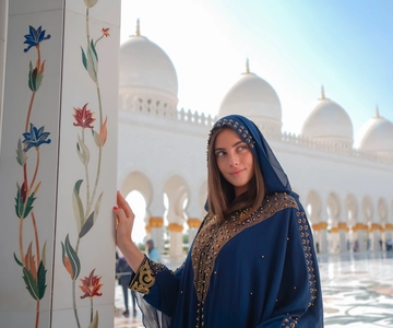 Fra Dubai: Sightseeing i Abu Dhabi og Sheikh Zayed-moskeen