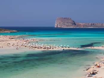 Escursione di un giorno a Gramvousa e alla laguna di Balos con opzione cibo