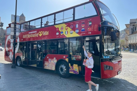 Tiflis: HopOn HopOff Discovery Bus TourStadtrundfahrt Tiflis