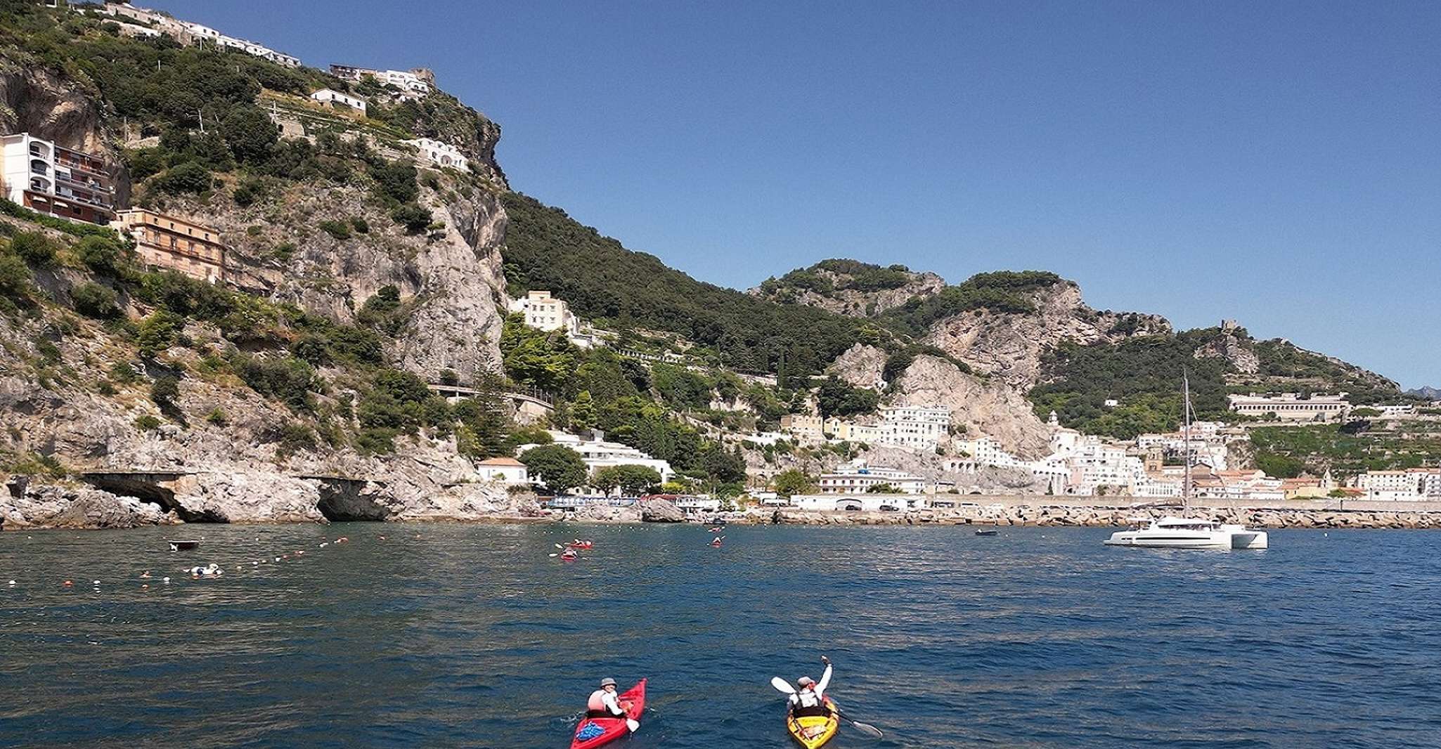Maiori, Amalfi Caves e praias Caiaque e snorkeling Tour - Hizvo