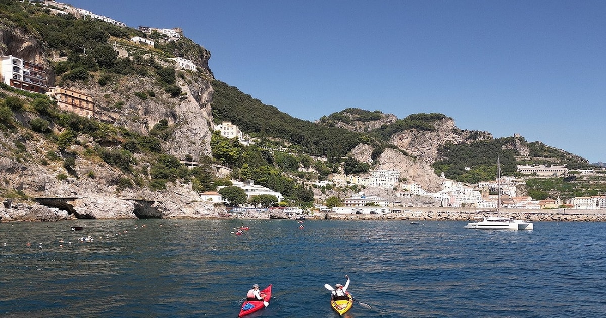 Maiori Amalfi Coast Guided Kayaking and Snorkeling Tour GetYourGuide