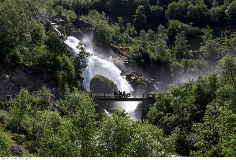 From Olden: Briksdal Glacier Guided Hiking Shore Excursion | GetYourGuide