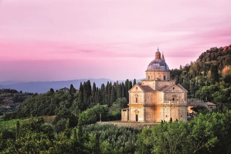 Pienza en Montepulciano: wijntocht van hele dagTour in het Italiaans