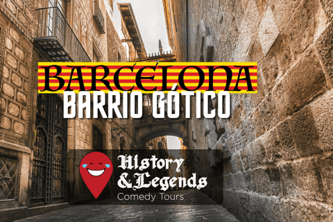 Barcelona: Gothic Quarter History Comedy Guided Walking Tour
