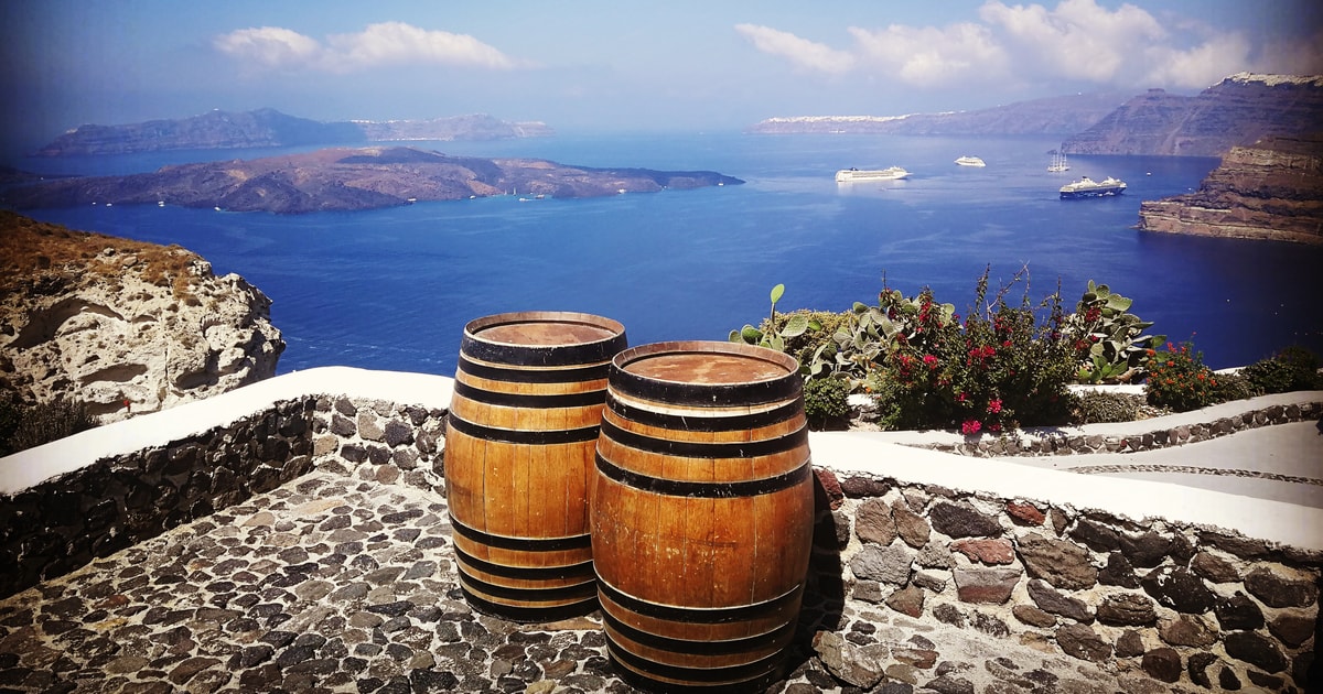 Santorini: Private Island Tour with Wine Tasting and Dinner | GetYourGuide
