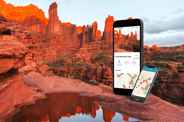 Visit La Sal Mountain Loop Scenic Self-Driving App Tour in Moab