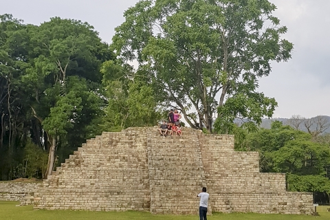 Ruiny Majów Copan z San Pedro Sula