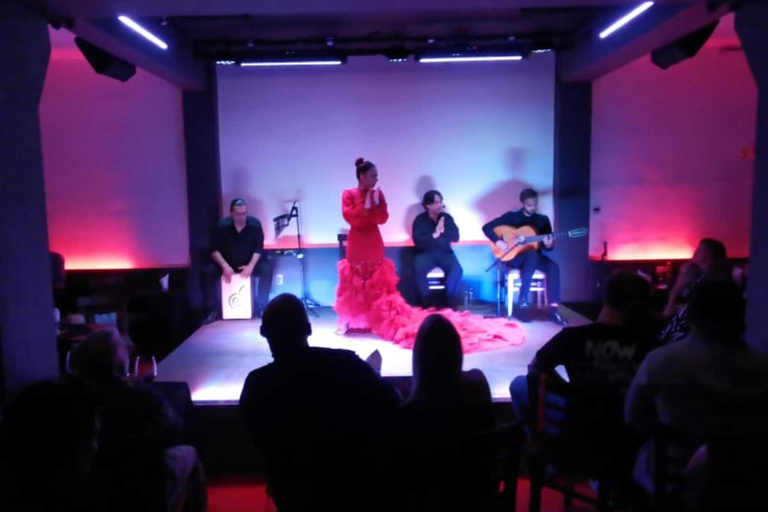 Mexico City: Flamenco Tablao Live Show & dinner Premium option