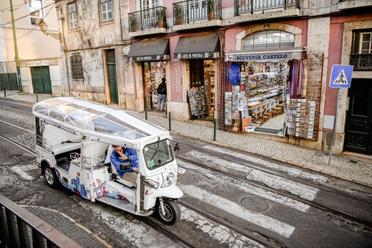 Lissabon: Halbtägige private Tuk Tuk-Stadtrundfahrt