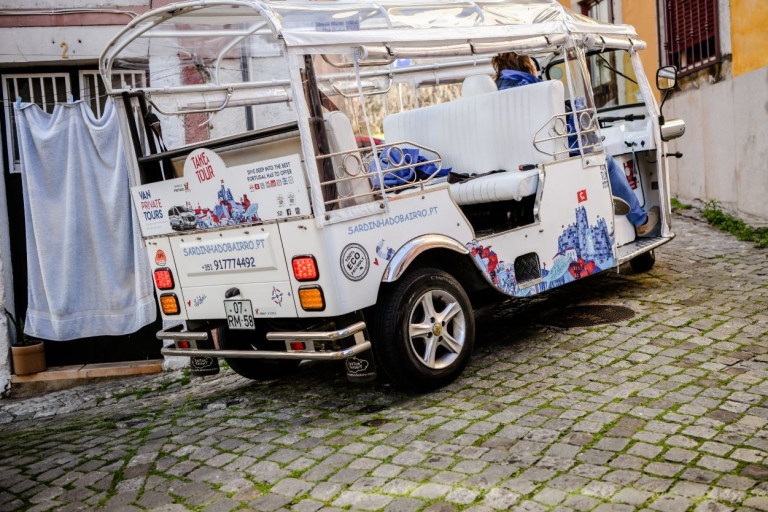 Lissabon: rondleiding in een tuktuk van 2 uurGroep van 1-6